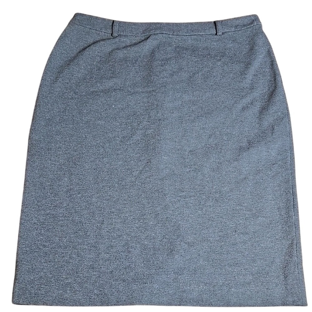 Context‎ Pencil Skirt, Gray, Professional Business Casual Office Workwear 10